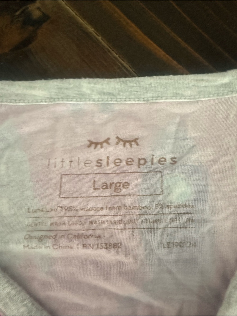 Little Sleepies Rocketship Mom Pjs Set Size Large - Picture 5 of 5